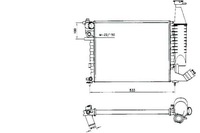 фото thumb №1, Nrf радиатор двигателя citroen berlingo peugeot par