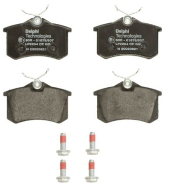 фото thumb №1, Delphi гальмівні колодки гальмівні зад audi citroen peugeot