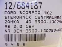фото thumb №5, Ford scorpio mk2 блок керування центрального замка 4d
