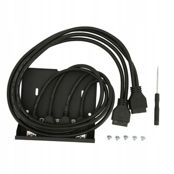 Передняя панель USB 4 USB 3.0 Два 19-контактных порта