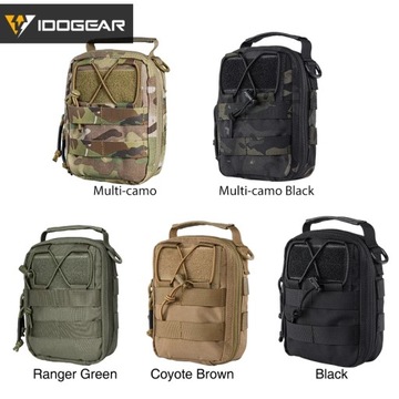IDOGEAR Тактические аптечки первой помощи Медицинская сумка Аварийная уличная сумка MOLLE
