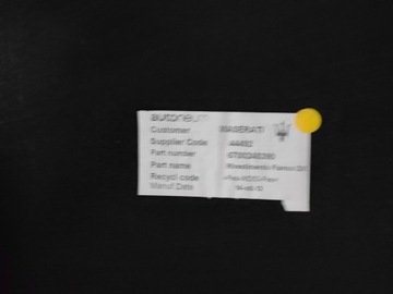 фото thumb №9, Maserati ghibli боковина багажника правые зад 6700248390