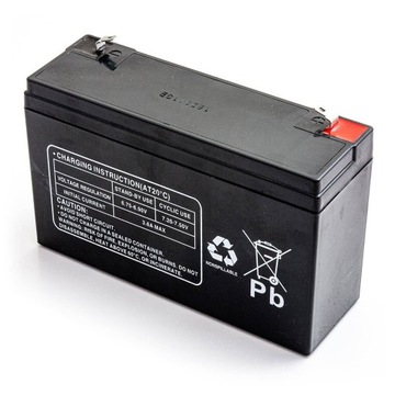 Гелевый аккумулятор Multipower MP12-6 6 В 12 Ач AGM
