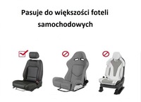 фото thumb №11, Підголівник автомобіля спинка голови подушка - карбон