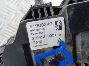 фото thumb №2, Замок дверь левый задний fiat grande punto 51903249