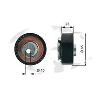 фото thumb №1, Gates t43228 ролик натягувача, ремінь розподільного валу