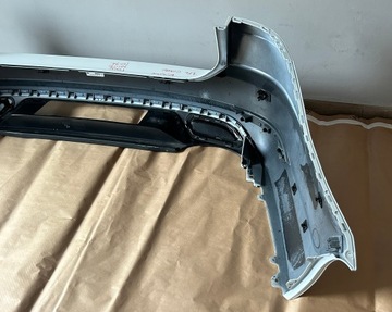 фото thumb №14, Vw golf 7 рестайлінг 2017-2020 бампер зад універсал r-line pure білий lc9a