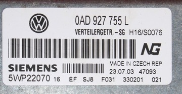 фото thumb №4, Блок управления, модуль редуктора, 0ad927755l, vw touareg i