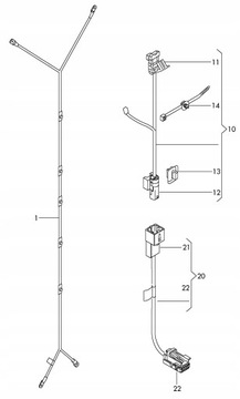 фото thumb №8, Джгут провід колонки audi a8 d4 4h0971516a