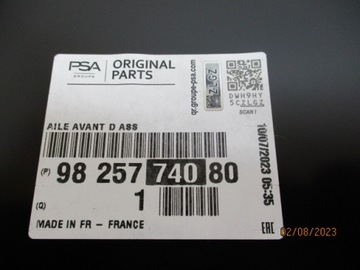 фото thumb №10, Citroen c5 aircross крило праві переднє новий org