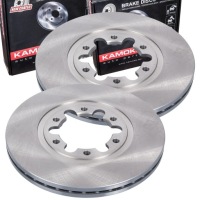 фото thumb №1, Тормозные диски тормозные перед ford ranger 2.5 tdci 4x4 105/143ps 2 штуки kamoka