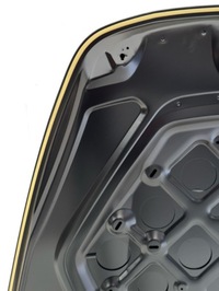 фото thumb №8, Капот крышка двигателя porsche panamera 971 16r- алюминиевая