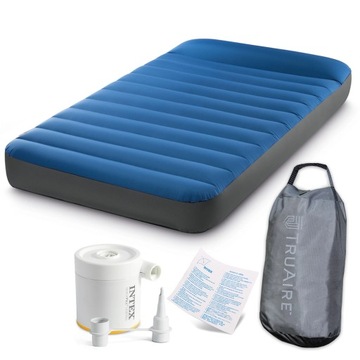 Кемпинговый надувной матрас + USB-насос 99 x 191 x 22 см INTEX 64011