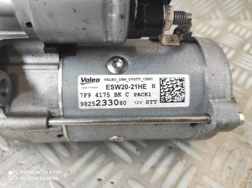 фото thumb №7, Peugeot 208 i рестайлинг 1.5 b-hdi стартер valeo 9825233080 esw20-21he