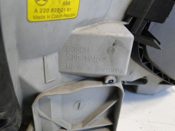 фото thumb №13, Mercedes s w220 220 передній рестайлінг лампа ліва h7