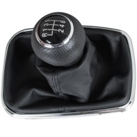 фото thumb №1, Ручка важіль перемикання передач чохол рамка do vw golf iv bora czarna