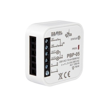 Zełl Exta Bistablel Relay 2Z 230V PBP-05