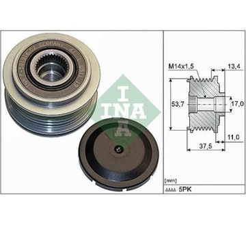 фото thumb №2, Ina зчеплення генератора alfa romeo fiat