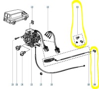 фото thumb №6, Клипсы трубопровод кондиционера trafic i 7701206047