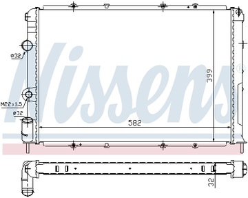 фото thumb №12, Радіаторів двигуна nissens 63938a 7700838133