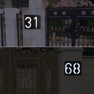 Подсветка номера дома Светодиодная СОЛНЕЧНАЯ лампа №-9