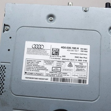 фото thumb №8, Audi a6 s6 c7 4g 2014 панель / радиопроигрыватель cd/dvd/gps