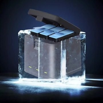 Зарядное устройство для GoPro 12 11 10 9 Box Hub 3 канала на 3 аккумуляторные батареи