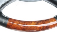 фото thumb №8, Кермо шкіра дерево чорна soul чотириспицевий audi a4 b7 a6 c6