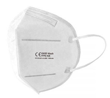KN95 FFP3 MASK ЗАЩИТНАЯ МАСКА >99% 50 шт.