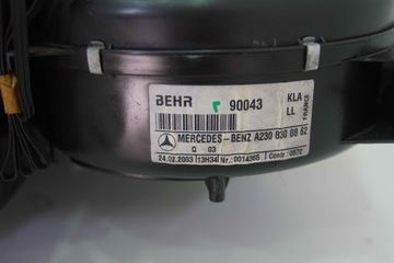 фото thumb №6, Обігрівач kpl mercedes sl r230 європа