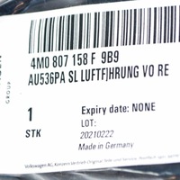 фото thumb №6, Audi sq7 4m переднее бампер правые впуск воздуха новый