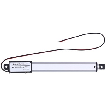 SIŁOWNIK LINIOWY ELEKTRYCZNY 12V 70N 100mm
