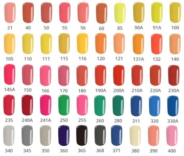 КОМПЛЕКТ SILCARE COLOR IT HYBRID x6 + СВЕТОДИОДНАЯ ЛАМПА 86ВТ