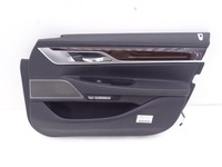 фото thumb №11, Bmw 7 g12 15-22 сидіння комфорт диван обшивки чорна шкіра європа 74tys km