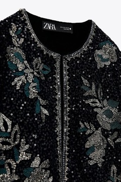Кардиган Zara с вышивкой, лимитированная серия 36 S
