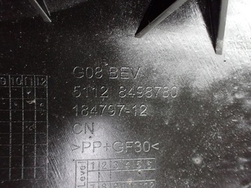 фото thumb №11, Ковзун кріплення бампера зад 8494948 8498780 bmw x3 g08 ix3 21r