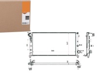 фото thumb №1, Nrf58237 радиатор fiat panda 1,1/1,2