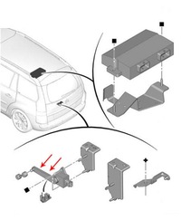 фото thumb №5, Датчик высоты задняя citroen ds5 5273e9 оригинал