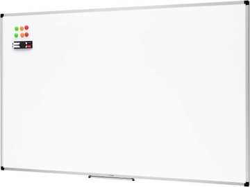 Amazon Basics Магнитная доска с полкой 90 х 60 см, белая