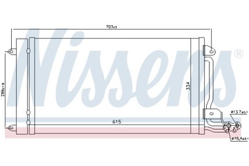 фото thumb №8, Радиаторов кондиционера конденсатор nissens 940093 []