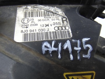 фото thumb №10, Лампа правая правый перед ксенон audi tt 8j