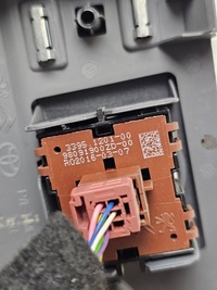 фото thumb №5, Переключатель панель управление защита консоли toyota proace ii jumpy expert