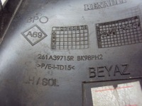 фото thumb №4, Решётка рамка бампера левый перед renault clio iv