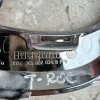 фото thumb №7, Vw t-roc 2017- заглушка хром бампера задняя правая 2ga807834b