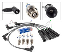 фото thumb №1, Дроти +свічки запалювання ngk renault logan i 1 1.4 1.6 04-