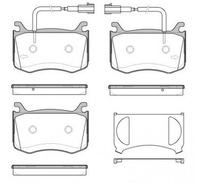 фото thumb №1, Roadhouse 21721.02 набір гальмівних колодок гальмівних, гальма дискові