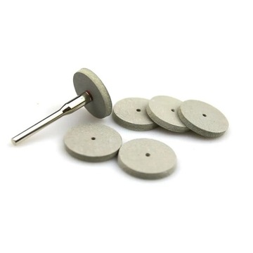 Drobny szary styl Tarcza polerska 3mm do metalu, F Mini, narzędzia obrotowe