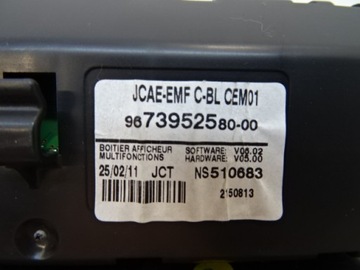 фото thumb №8, Citroen c4 ii b7 дисплей радіо 9673952580