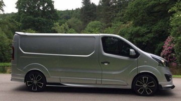 фото thumb №11, Renault trafic 3 2014-19 накладка бампера передней перед спойлер тюнинг