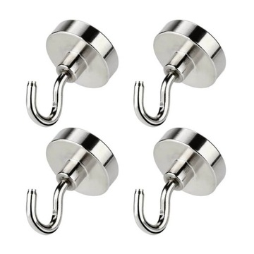 UCHWYT MAGNETYCZNY HACZYK 36x8mm MOCNY MAGNES, WIESZAK HUNTER, UDŹWIG 48KG
